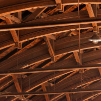 Detail segmentového krovu